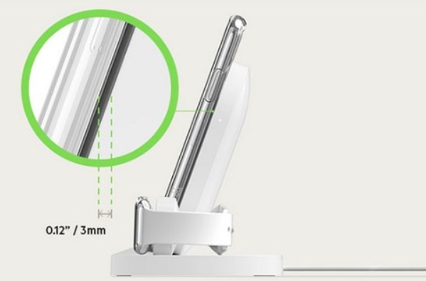 벨킨 무선충전기 - 케이스 호환 가능