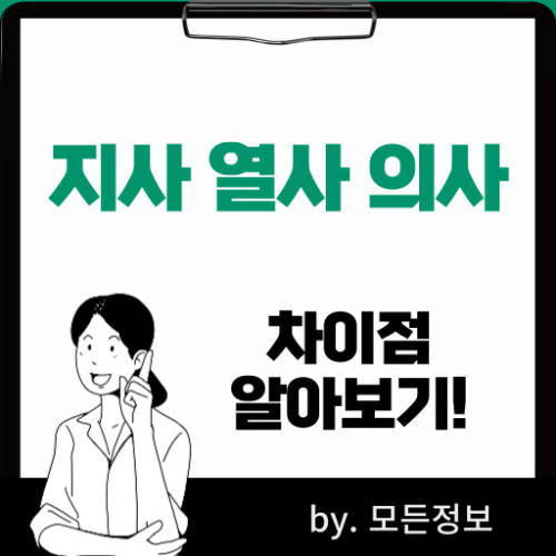 지사 열사 의사의 차이점 의미 대표 인물