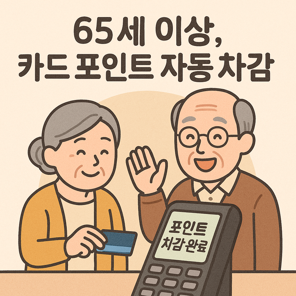 65세 이상 카드포인트 자동 사용, 2026년 2월부터 전면 시행!