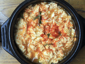 전통맷돌순두부