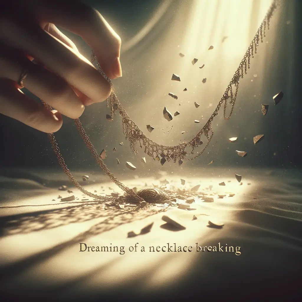 목걸이 끊어지는 꿈 해몽 해석