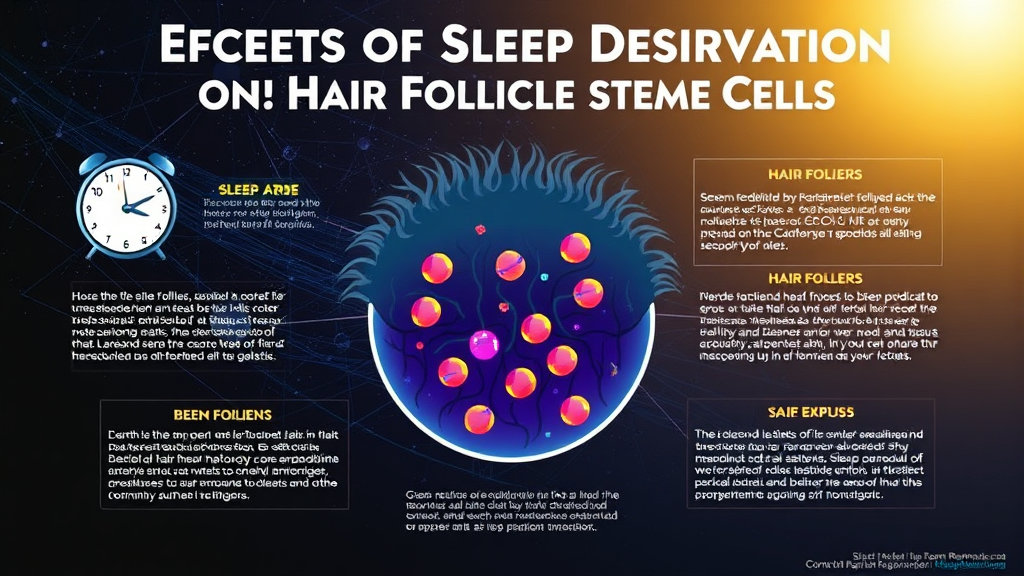 수면 부족이 모낭 줄기세포에 미치는 영향