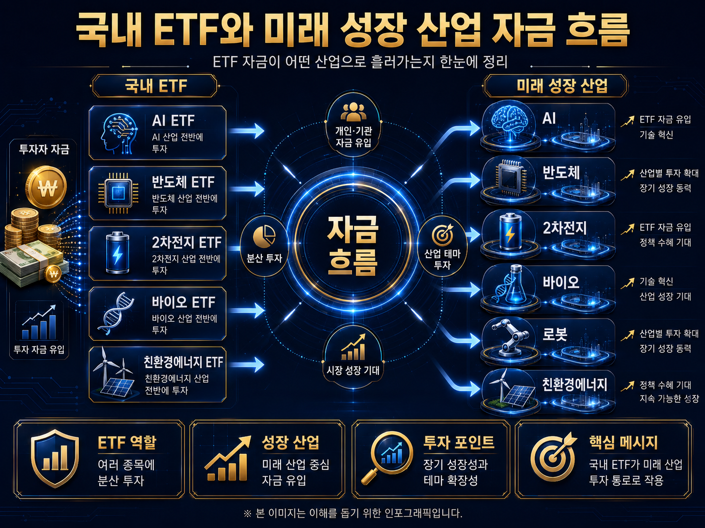 #국민성장펀드 #수혜주 #AI반도체 #2차전지 #바이오 #국내ETF #장기투자 #자산배분 #직장인재테크