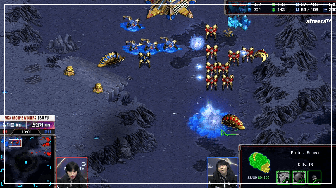 SSL 24강 B조 승자전 앞마당공격4