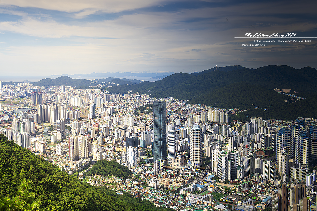 부산 황령산 황령산봉수대 전망대