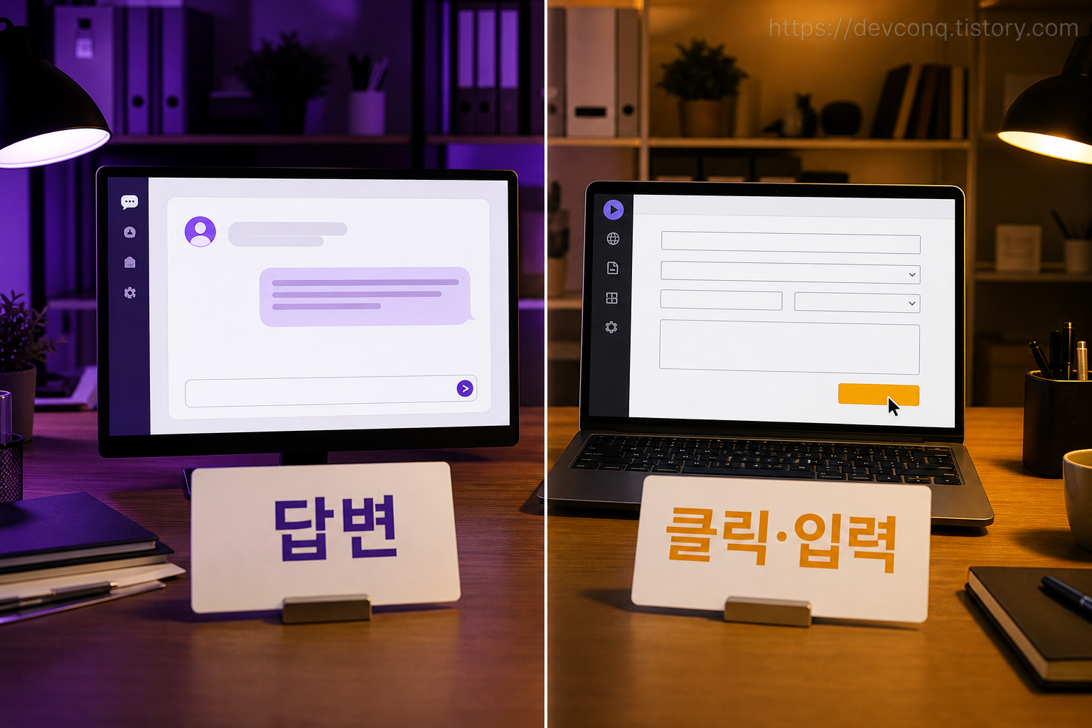 답변만 만드는 일반 챗봇과 클릭과 입력까지 하는 AI 브라우저의 권한 차이