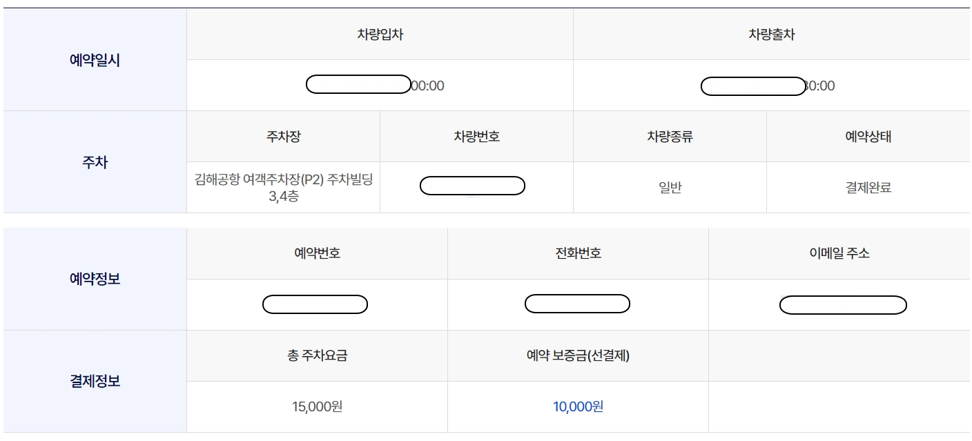 김해공항-주차장-요금