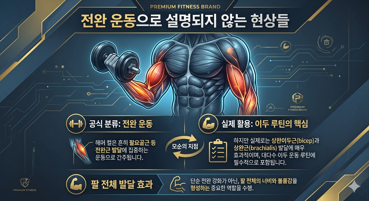 전완 운동으로 설명되지 않는 현상들