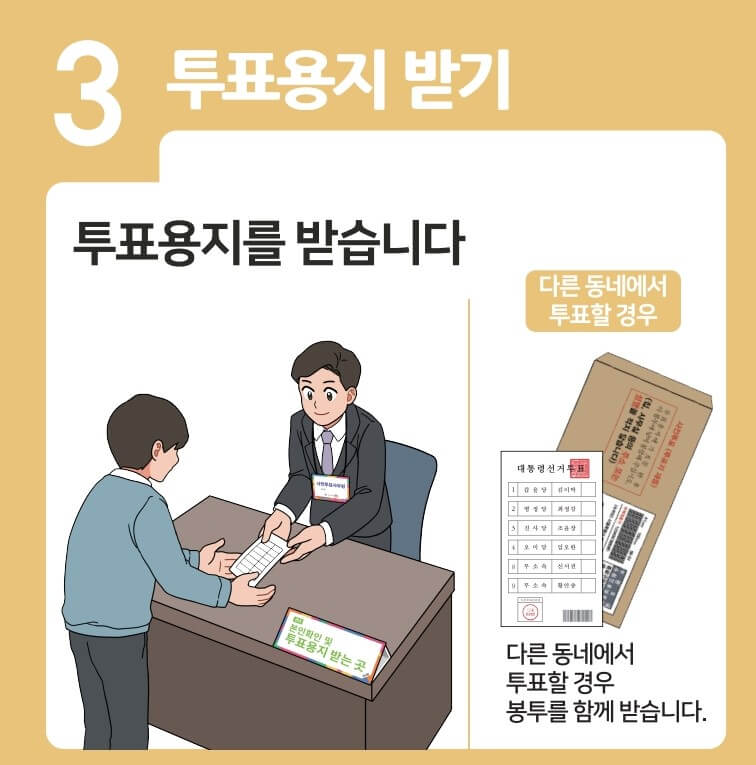 사전투표 장소 찾기