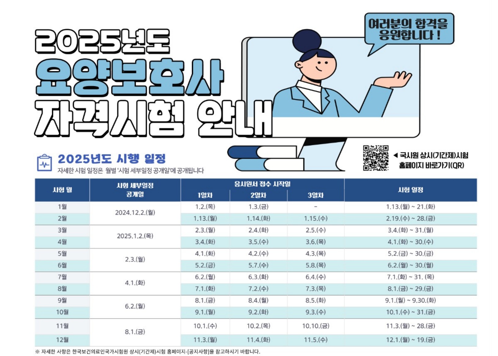 2025년도-요양보호사-자격시험-일정