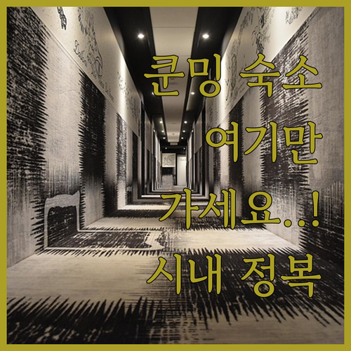 중국 쿤밍 숙소 추천 TOP 5 시내..