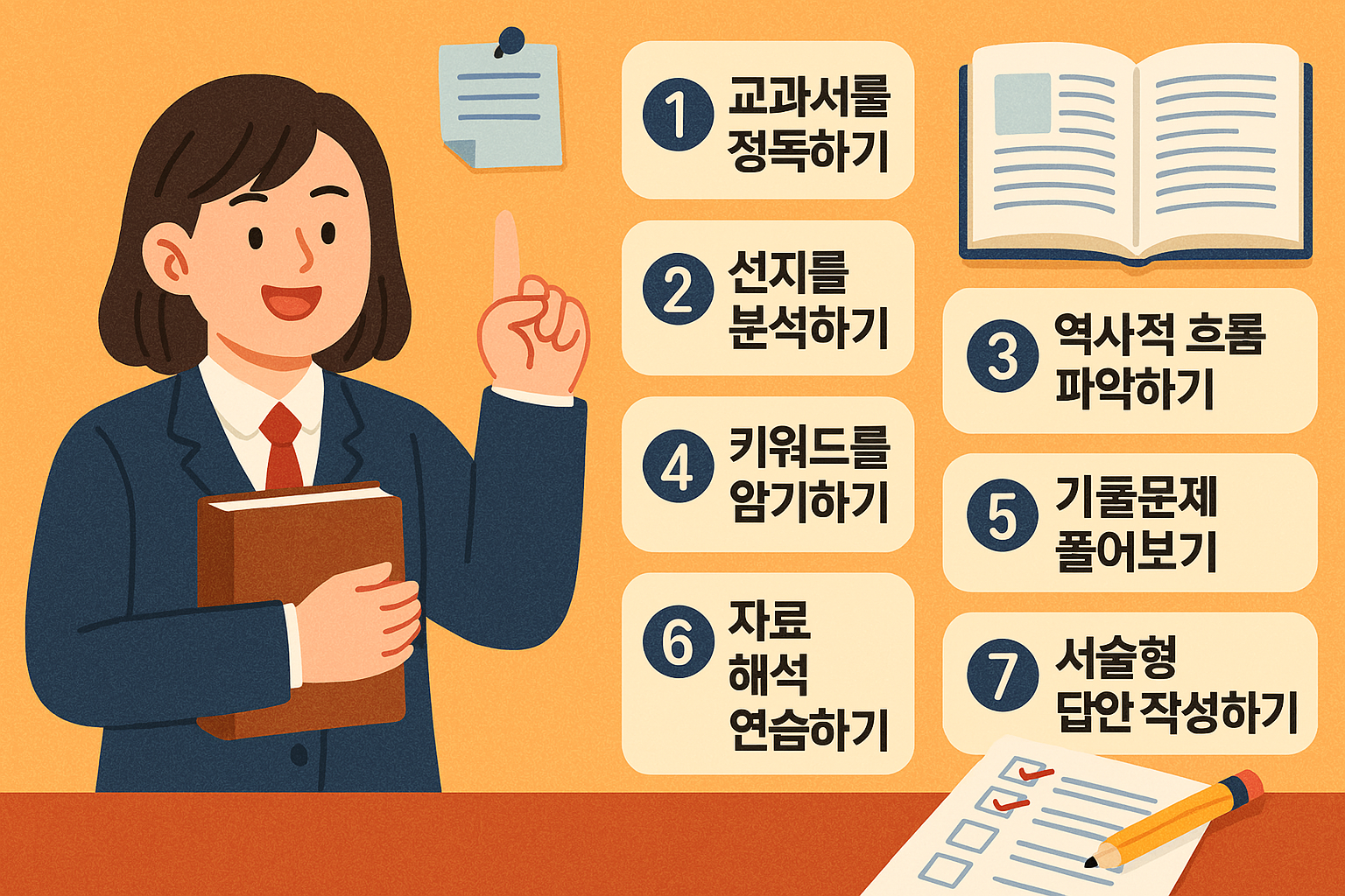 고등학교 한국사 내신 완전정복 전략 7가지