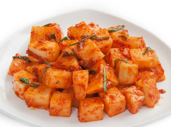 깍두기 맛있게 담는법