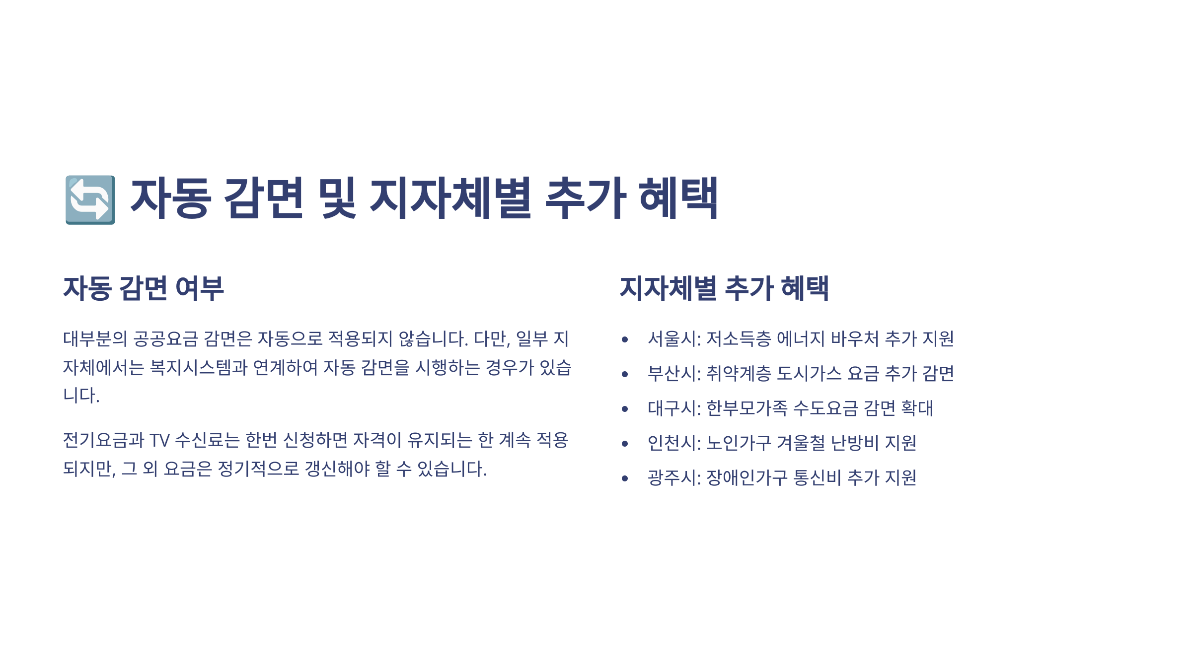 자동 감면 여부