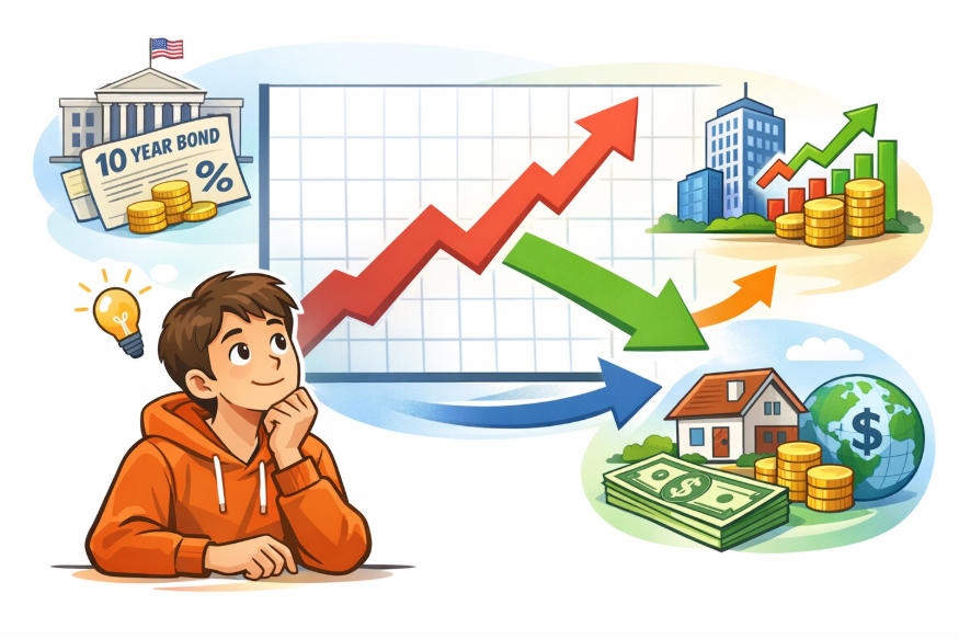 미국채 10년물 금리란? 예시로 배우는 금리와 시장 영향