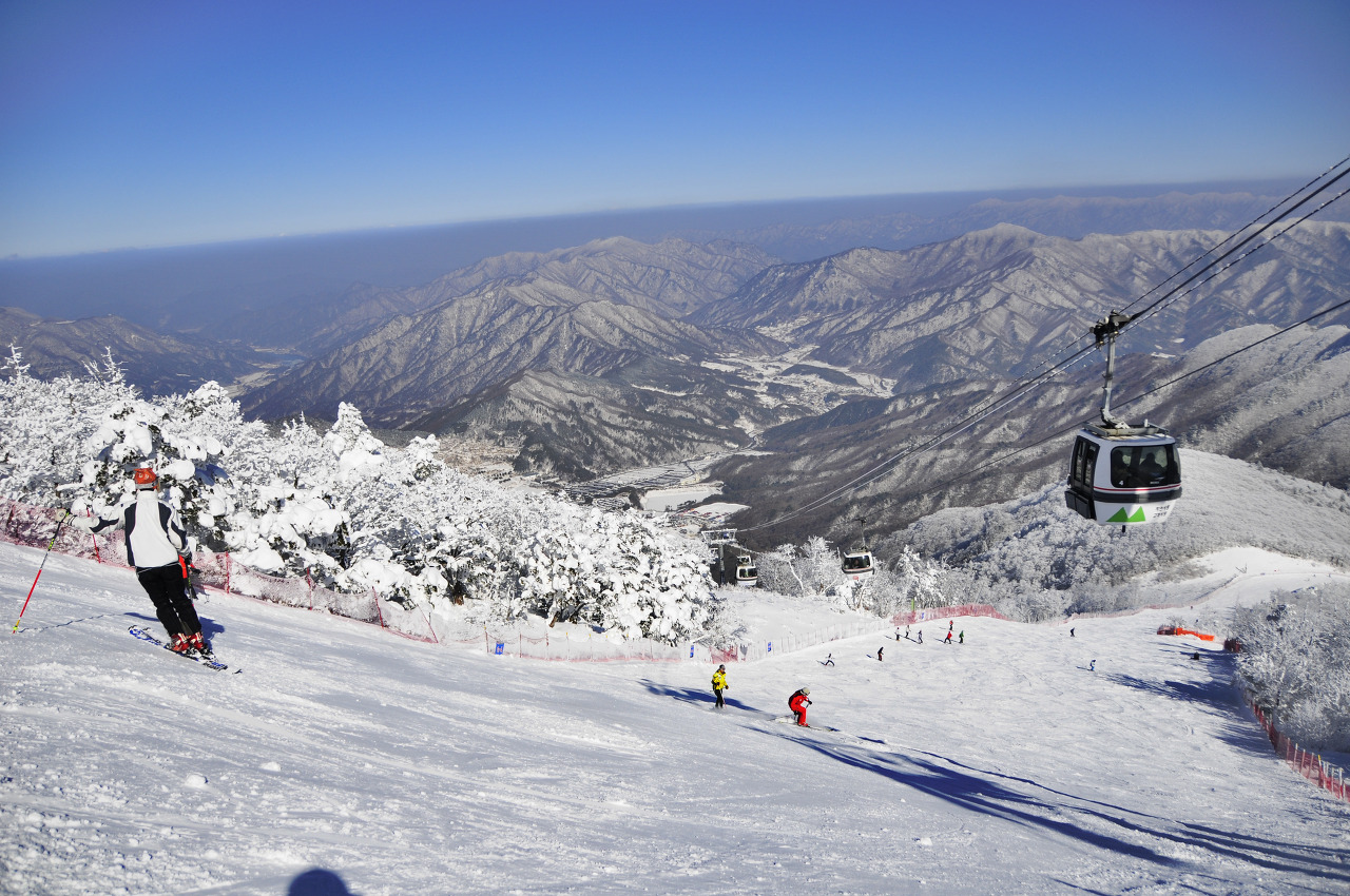 무주 덕유산 리조트 스키장