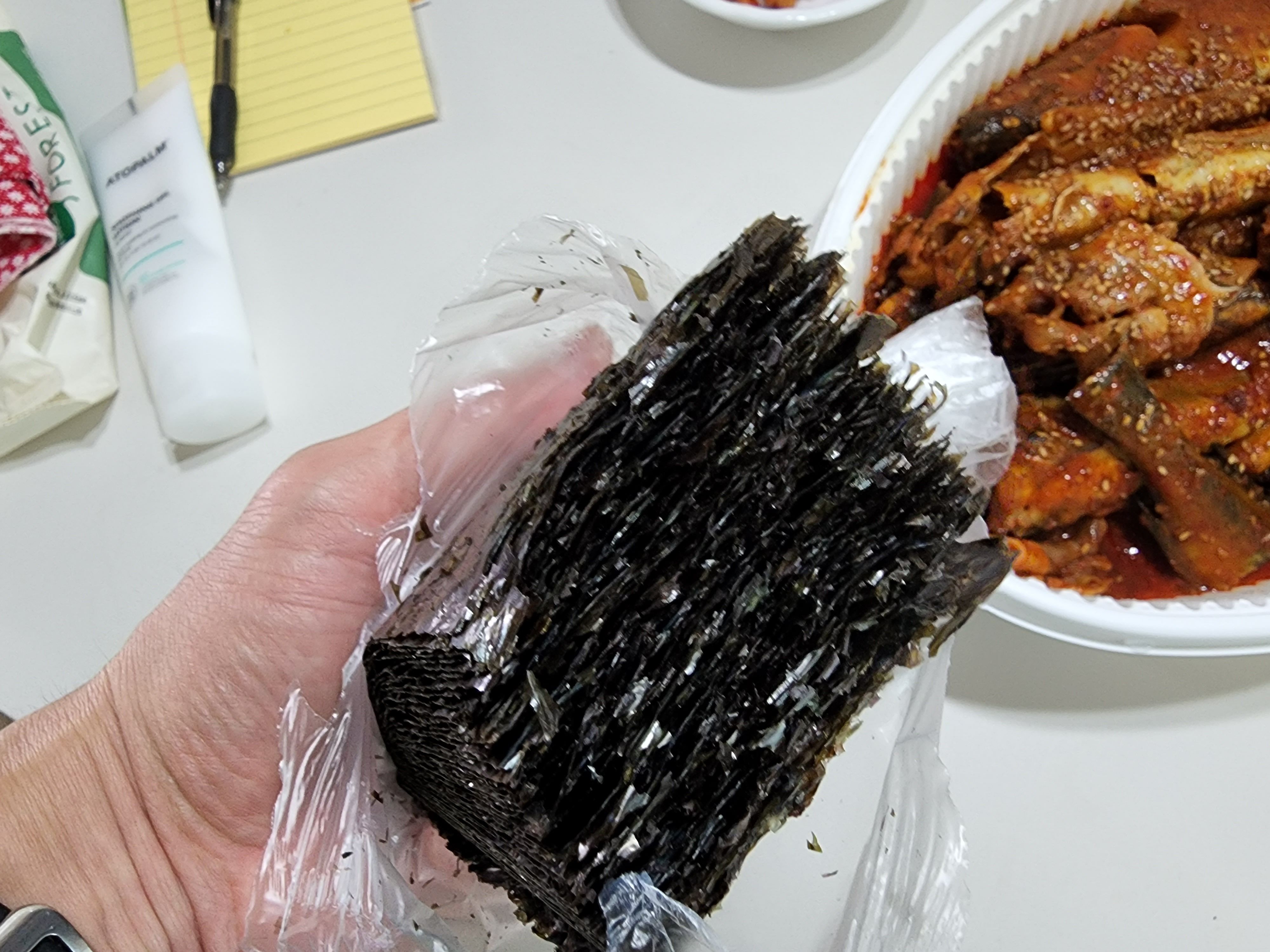 명태조림 김