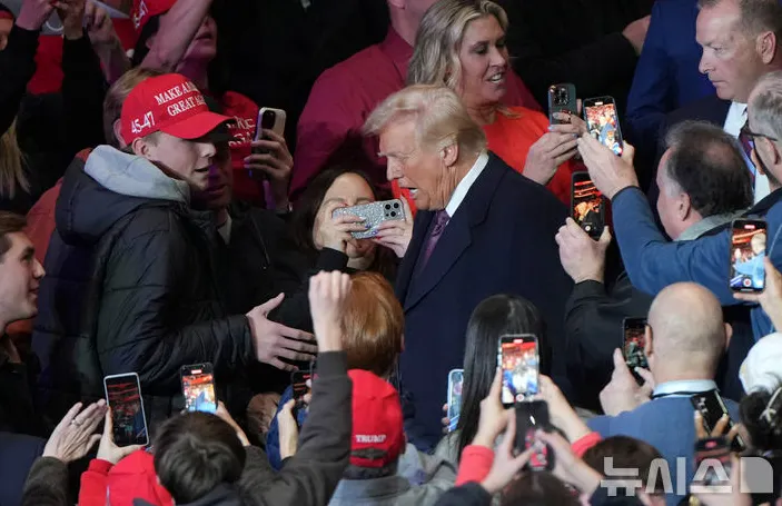 트럼프 취임식 - 연설장면5