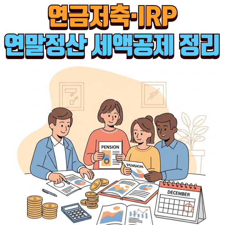 연금저축&middot;IRP-연말정산-세액공제-총정리