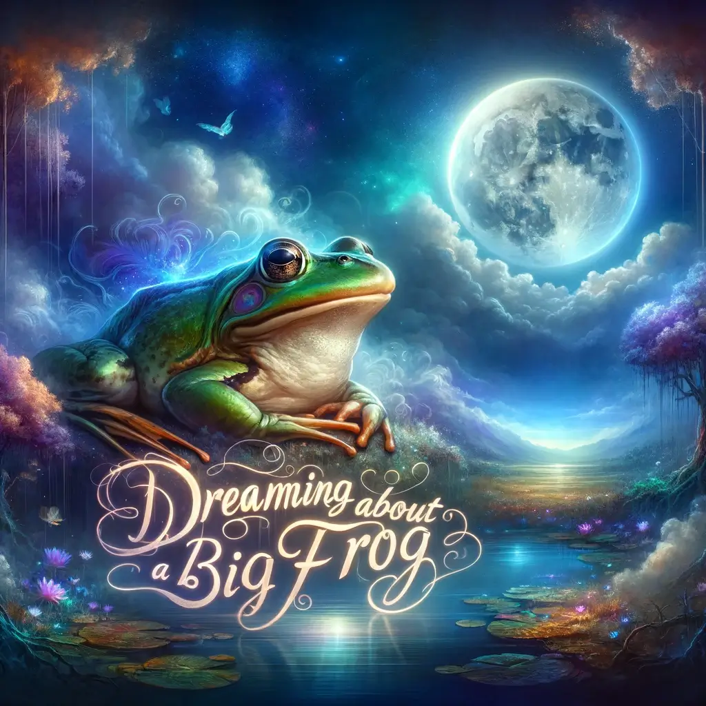 큰 개구리 꿈 해몽