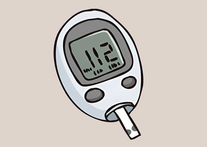 혈당측정기-외관