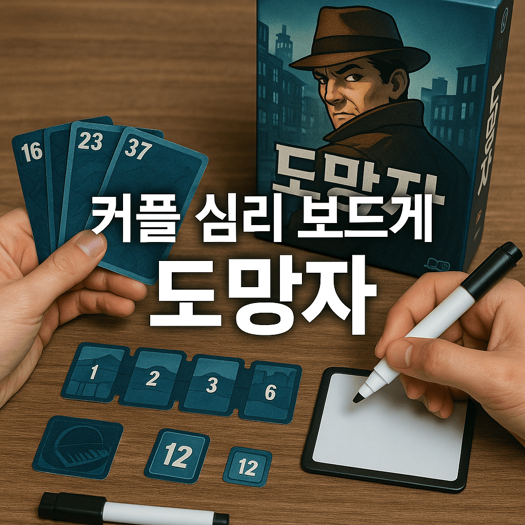 커플 심리 보드게임 도망자