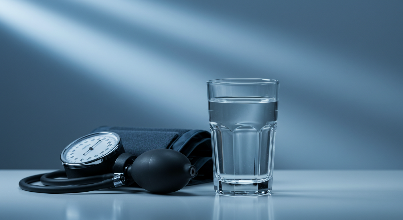 물만 잘 마셔도 혈압이 달라진다? 의사도 추천하는 수분 섭취 가이드