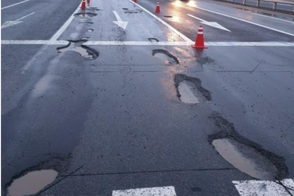 송도 포트홀 타이어 펑크 신고방법