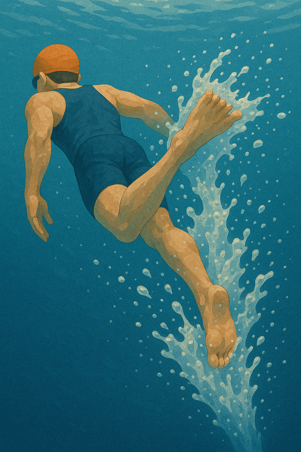 수영에서의 하체 사용과 킥 강화법