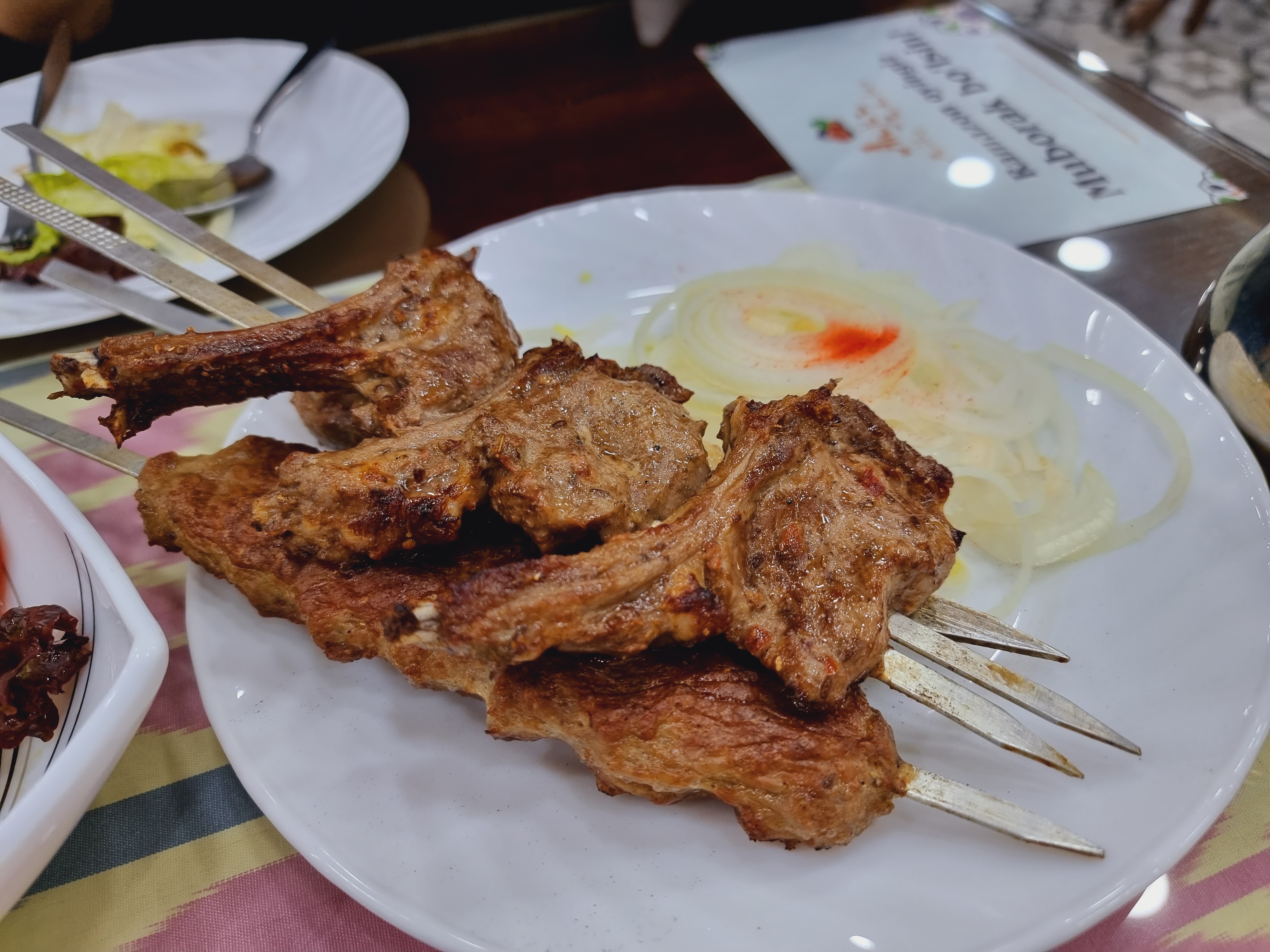 샤슬릭 꼬치 구이