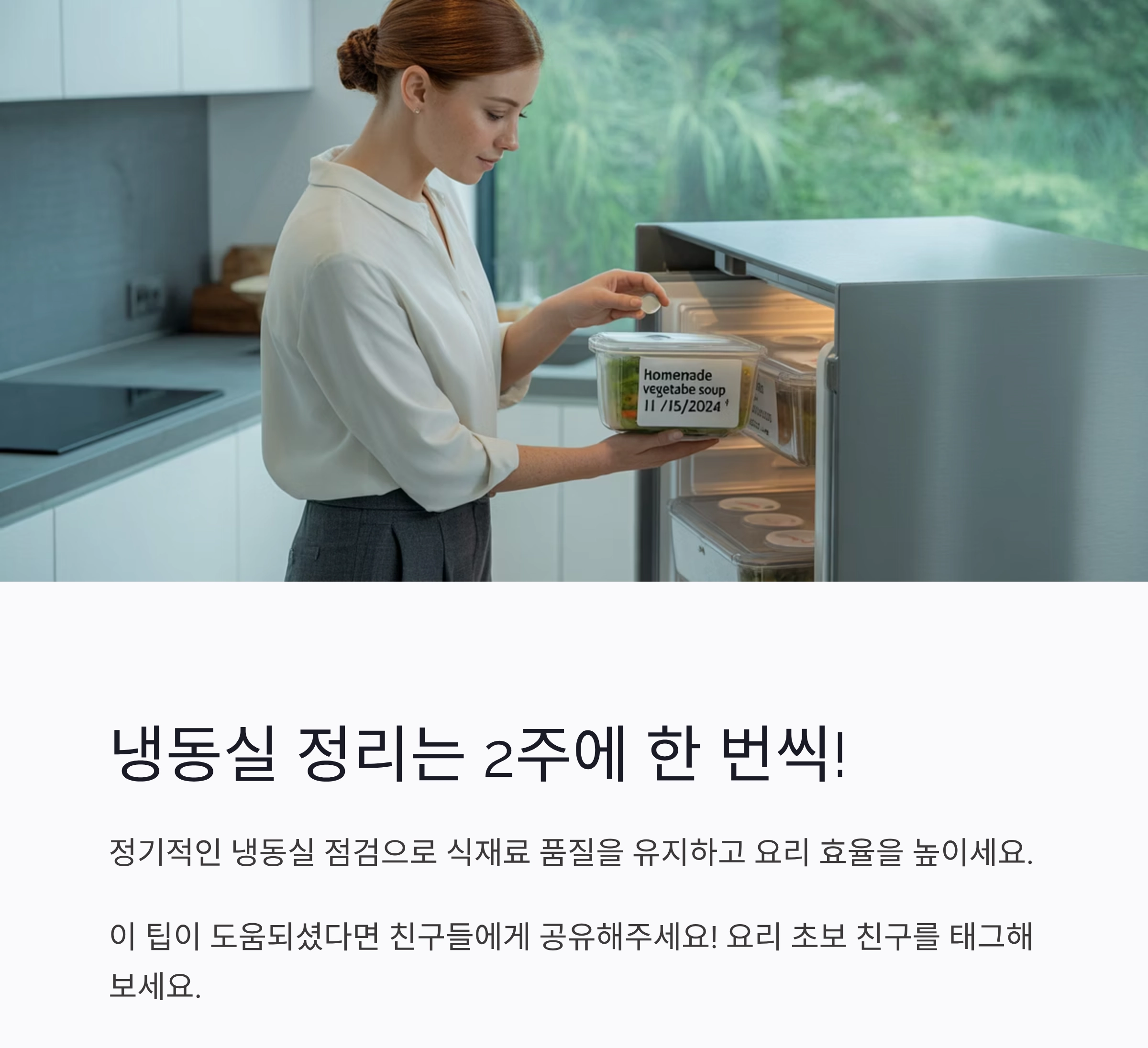 절대 망치지 않는 식재료 냉동 보관 기본 포장법
