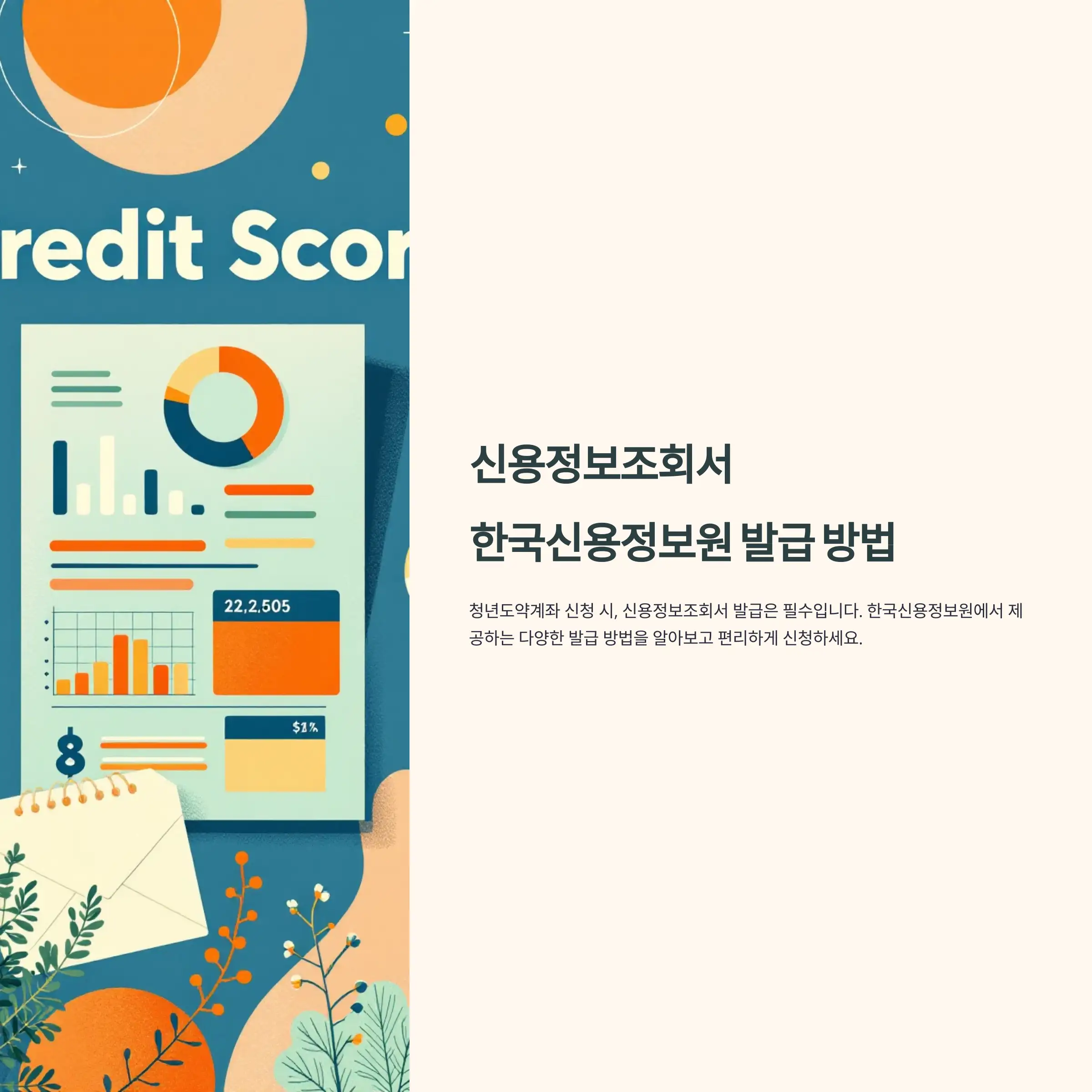 신용정보조회서 한국신용정보원 발급 방법