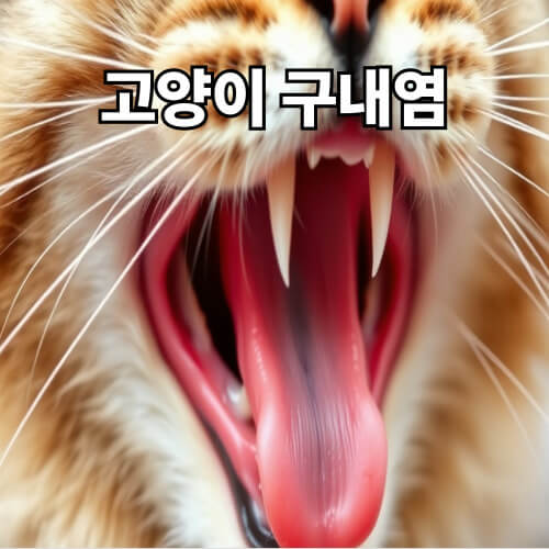 고양이 구내염
