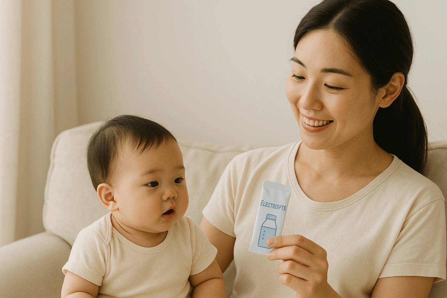 여름철, 아기 수분 보충의 중요성