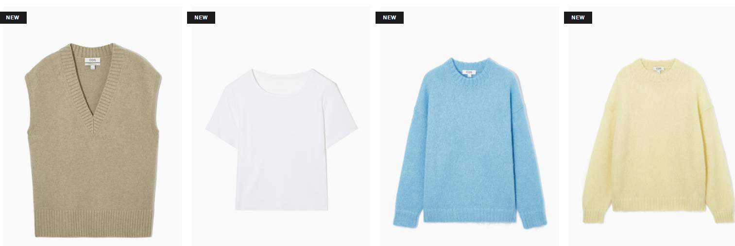 코스 COS SPA 브랜드 50$ 세일 품목 특징