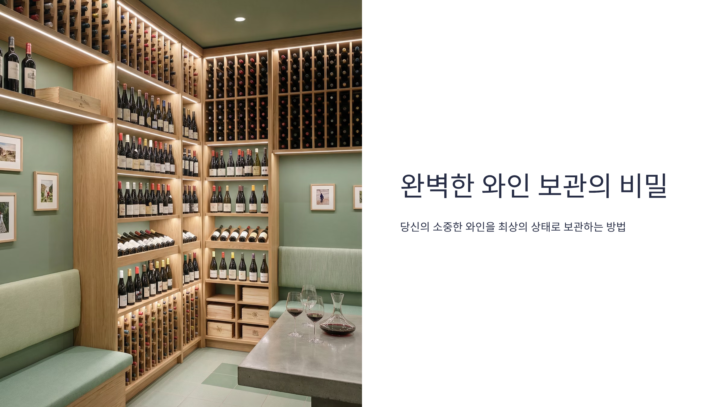 와인셀러 구매 실패하지 않는 7가지 체크포인트