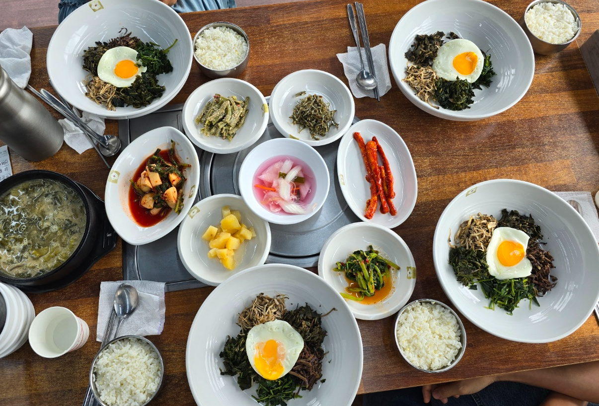 산채비빔밥 모습