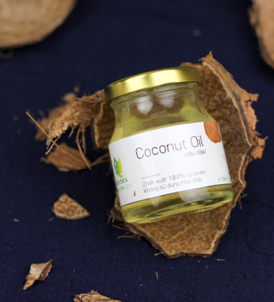 코코넛 오일, 코코넛 껍질 사진