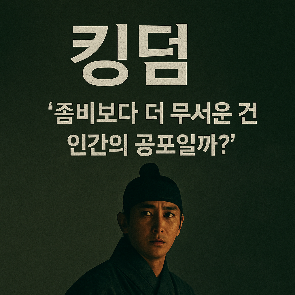 “킹덤, 왜 좀비보다 더 무서운 건 인간의 공포일까?”