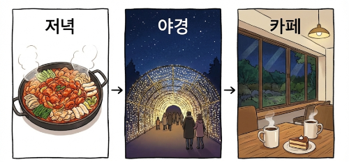 아침고요수목원 오색별빛정원전