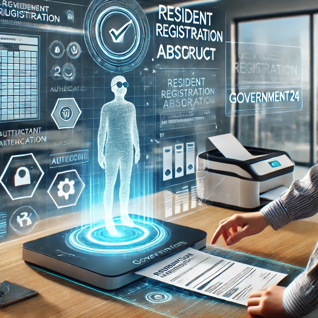 정부24에서 주민등록초본 인터넷 발급하는 과정