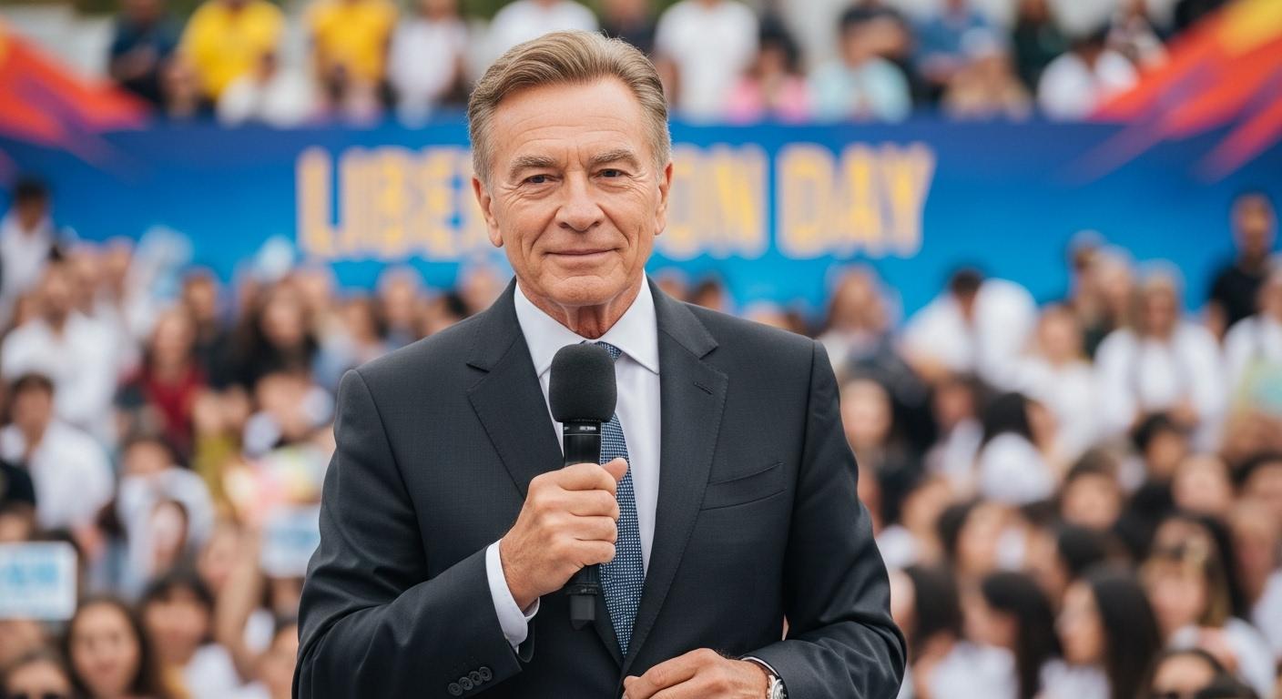 광복절 행사 아나운서