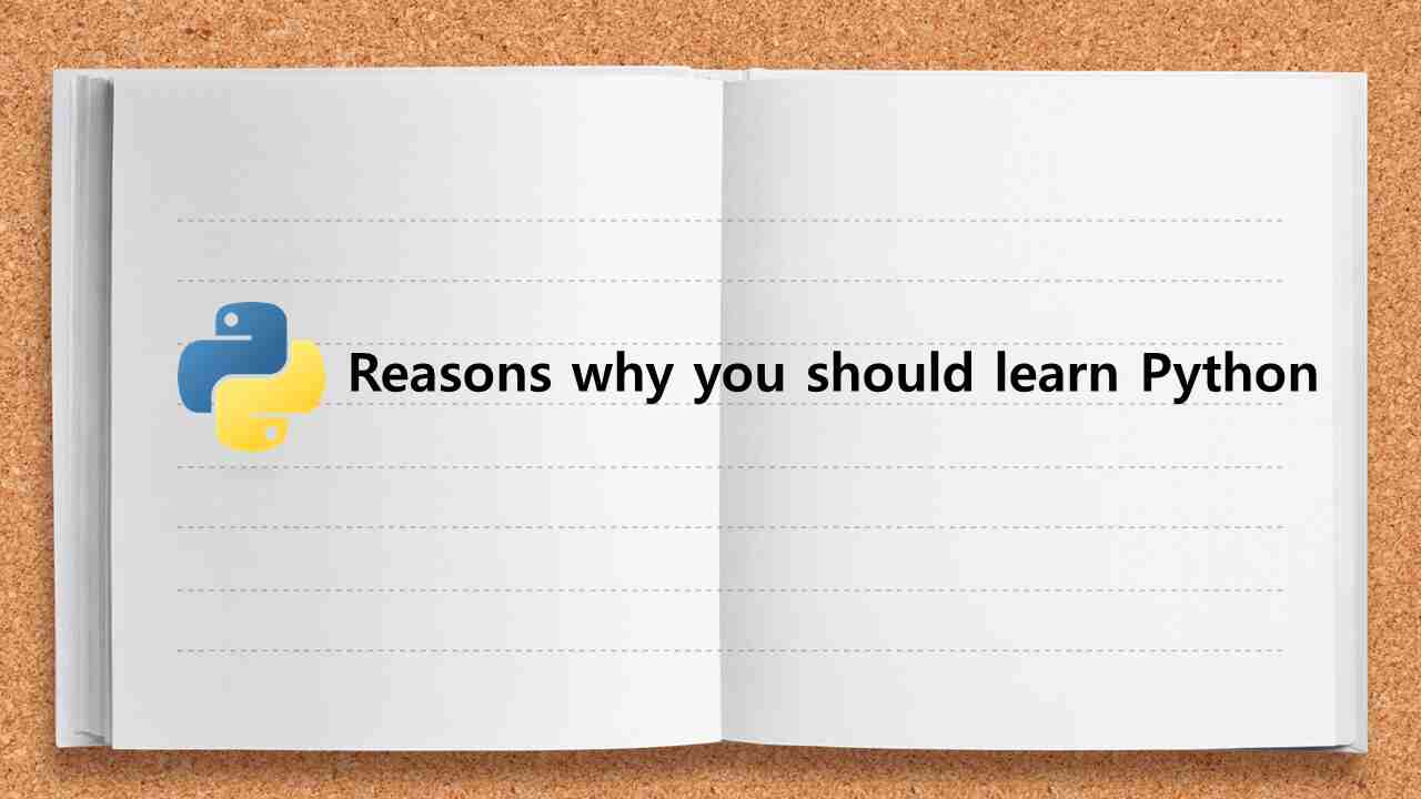 Reasons why you should learn Python
