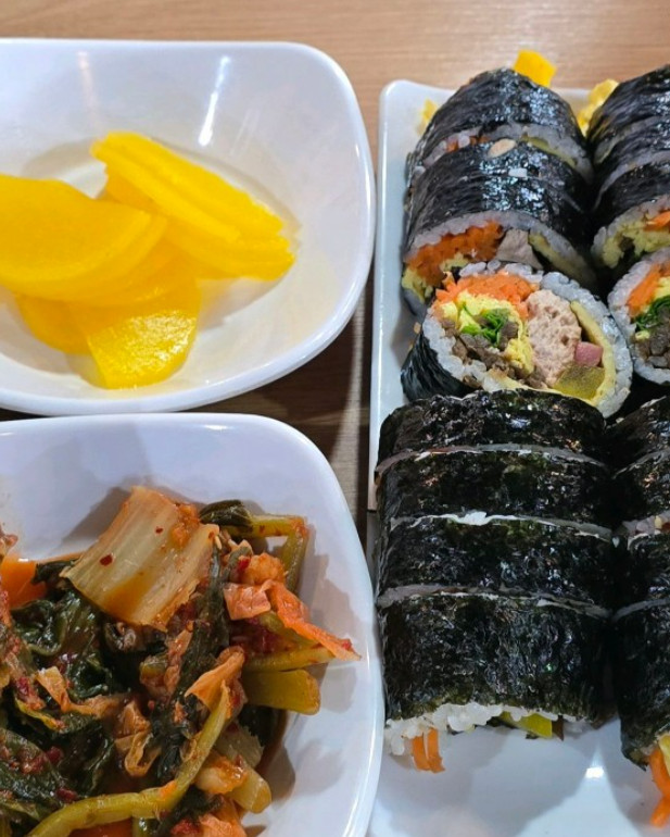 매일아침 김포 김밥 우동