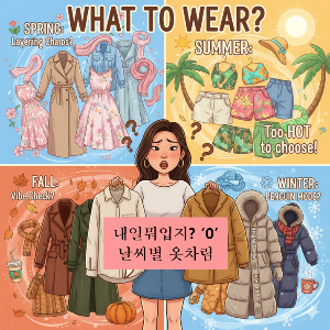 날씨별옷차림