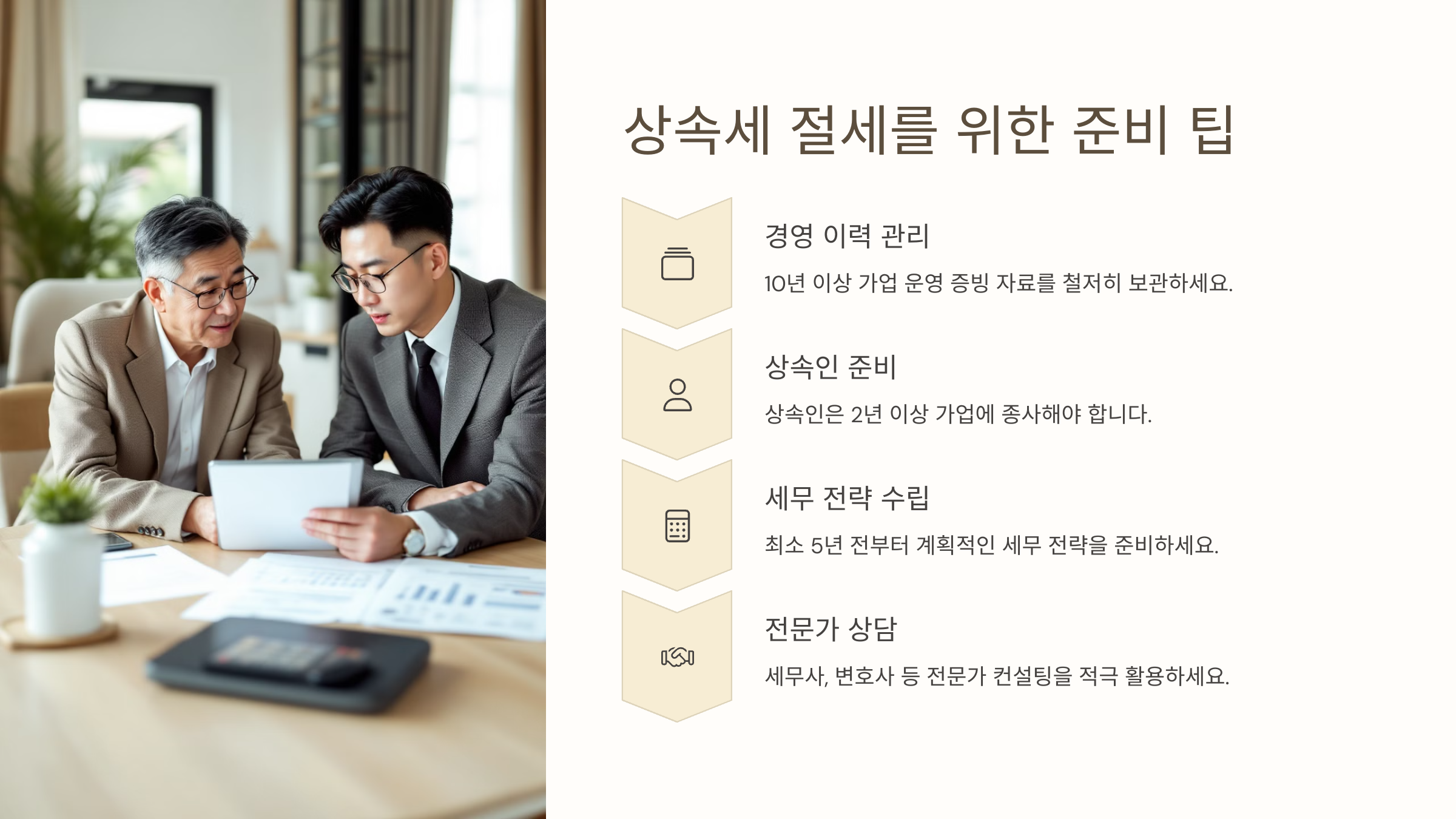 상속세 절세를 위한 준비 팁