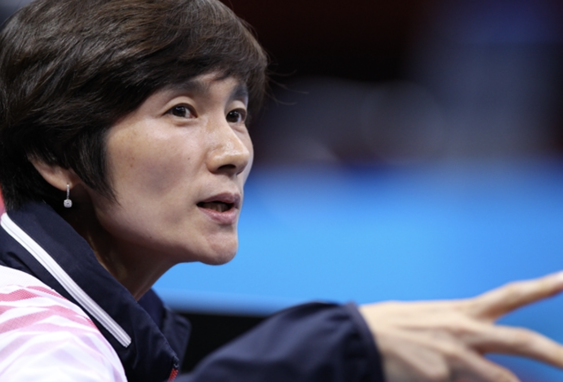 현정화 탁구감독