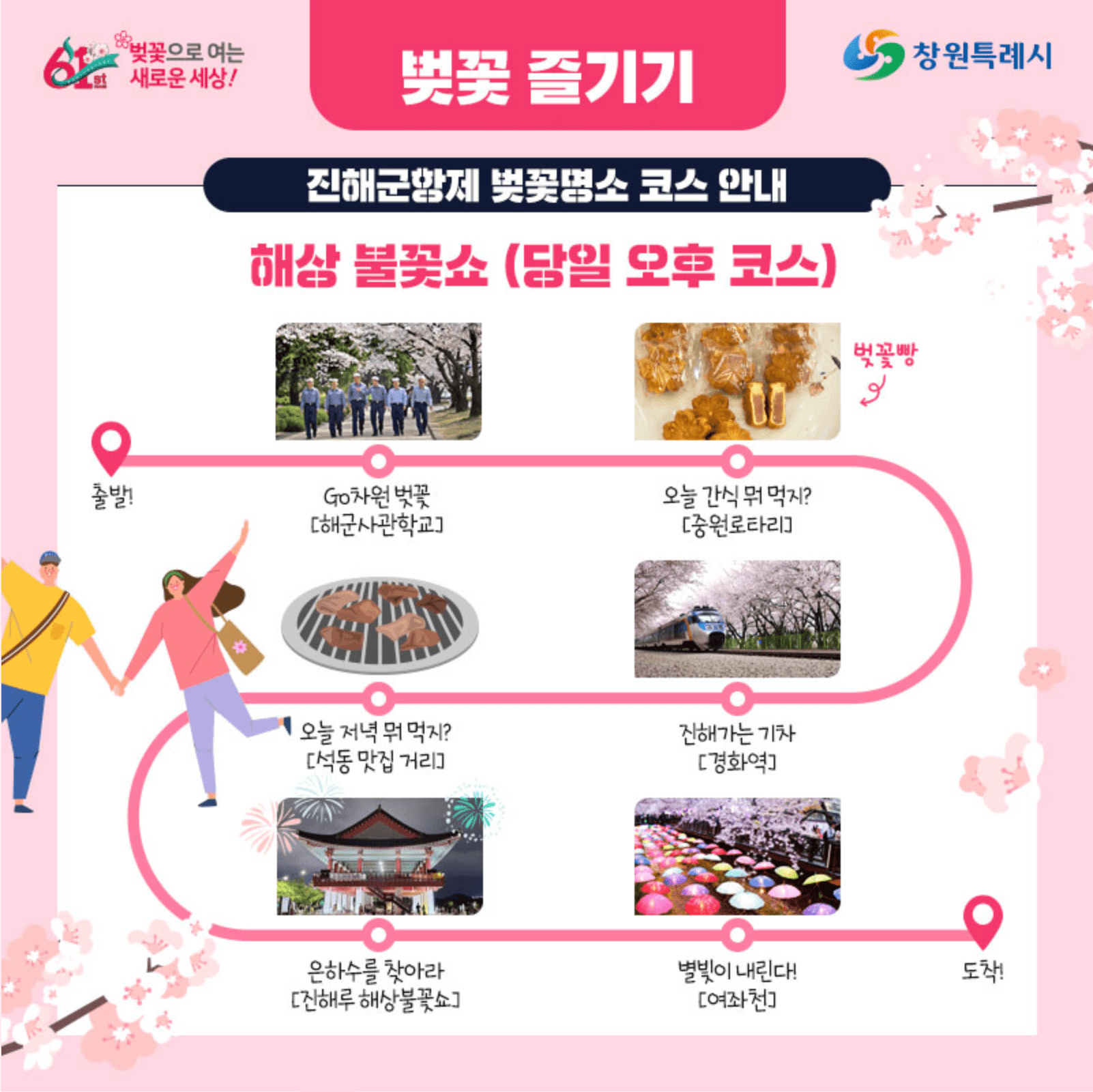 진해 군항제 벚꽃 축제 일정