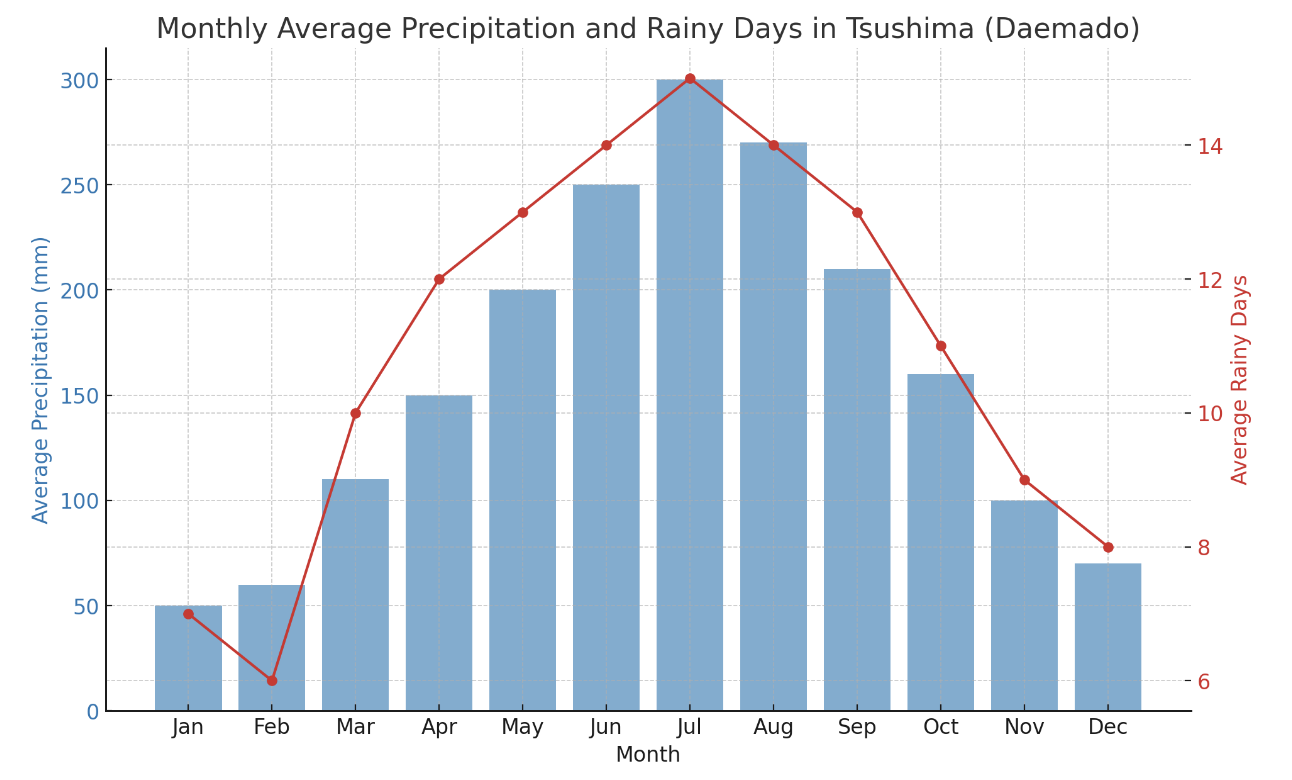 대마도 날씨 정보