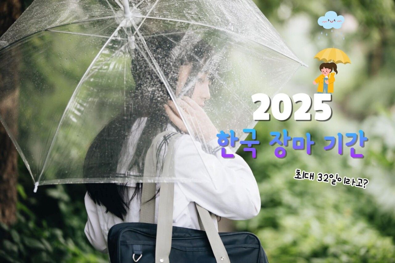 여름 장마 시작
